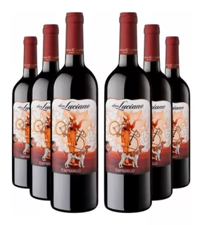 Kit 06 Un Vinho Don Luciano Tempranillo 750 Ml - Espanha