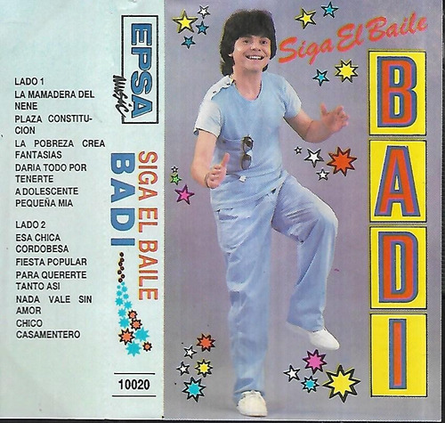 Badi Album Siga El Baile Sello Epsa Music Cassette