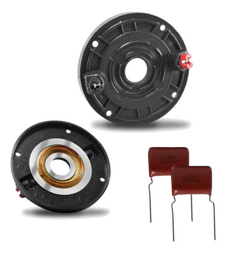 Kit 2x Reparos Tweeter Selenium St-400 E 2x Capacitores 250v