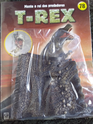 T-rex Fasciculo 78 - Novo Lacrado Com A Peça - Salvat