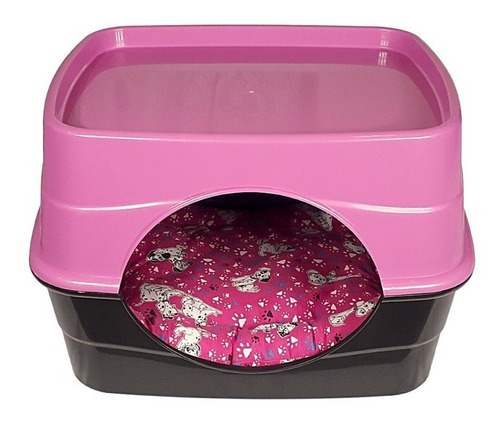 Imagem 2 de 2 de Casa Gatos Cama Toca Para Gatos + 2 Colchonetes Confortável