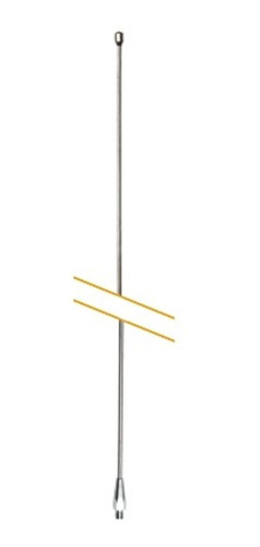  Látigo Para Antena Cb De 259 Cm De Acero Inoxidable   Ic-56