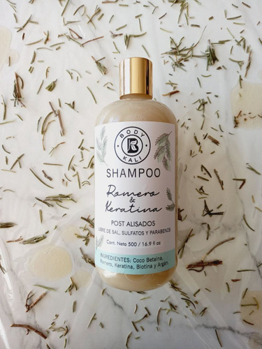 Shampoo Post-tratamiento Romero & Keratina