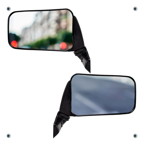 Espejo Lateral Tipo Baby Bandera Abatible Universal 2 Piezas