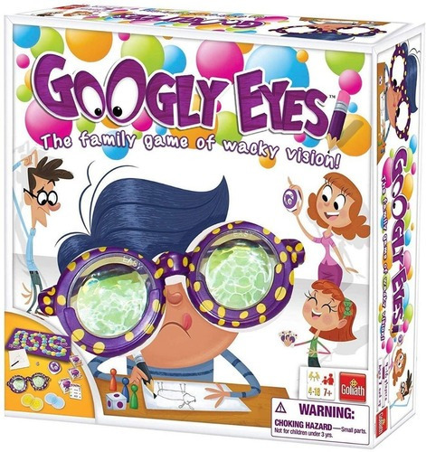 Juego Mesa Lentes Locos Ojos Saltones Adivinar Googly Eyes