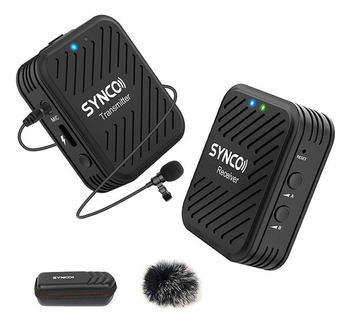 Sistema De Micrófono Inalámbrico Synco G1 (a1) De 2,4 G Con