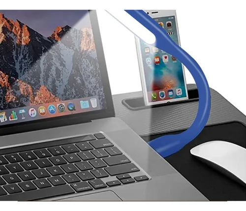 Pack 2 Luz Led Mini Portatil Usb Flexible Lampara Usb Led