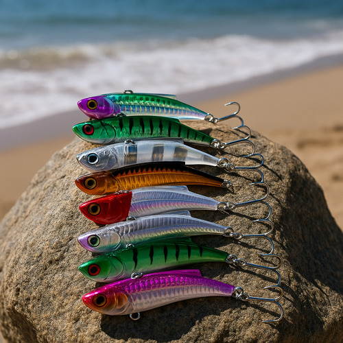 5 Rattlins Variados Pesados 28 Gramos Pesca Mar Sierras Pargos Y Mas!
