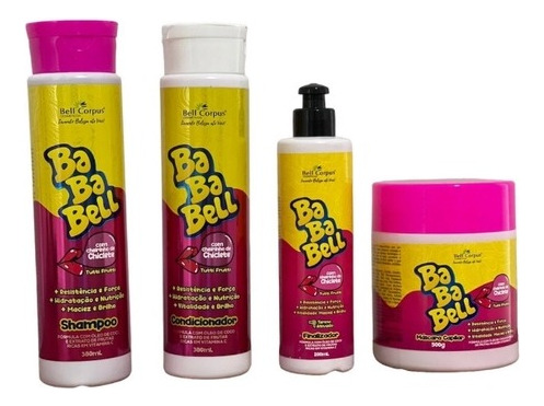 Kit Capilar Bababell Com Cheirinho De Babalu - Bell Corpus