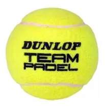 Comprar Dunlop Pelotas Tenis Padel Team X3 Amarillo Cli