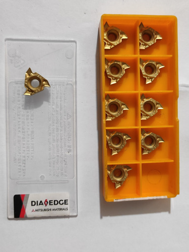 Insertos 16er Ag60, Rosca, Torno, Cnc, Mitsubishi, 10 Piezas (Usado)