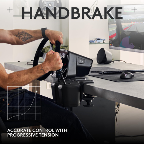 Shifter & Handbrake Logitech G Rs Com Comutação De Modo Fáci