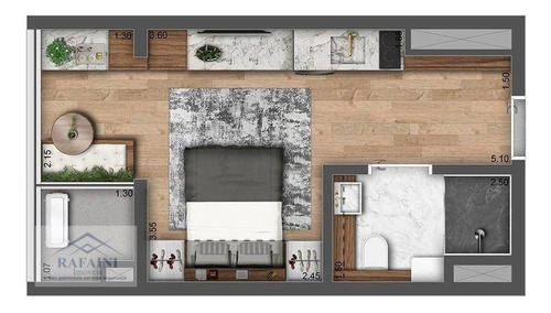 Apartamento Com 1 Dormitório À Venda, 26 M² Por R$ 226.000,00 - Vila Prudente (zona Leste) - São Paulo/sp - Ap0698