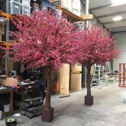 Arbol De Cerezo Tronco Grueso 2 M De Alt Con Mac Artificial