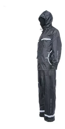 Funda Impermeable Para Moto Immortale Negro Mediano