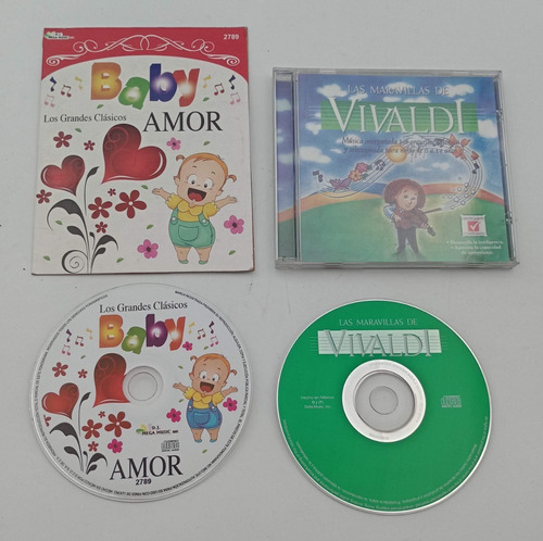 Lote Música Para Mi Bebé Clásica 2 Cd