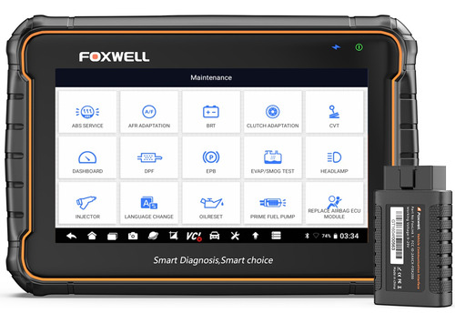 Escáner Foxwell Gt60 Todo Sistema 24+ Función De Reinicio