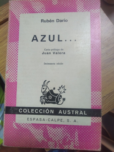 Azul De Ruben Dario - Prologo De Juan Varela