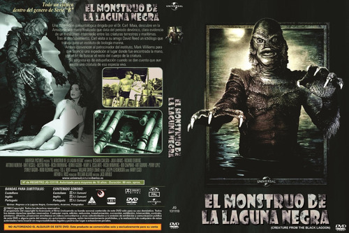 El Monstruo De La Laguna Negra Dvd