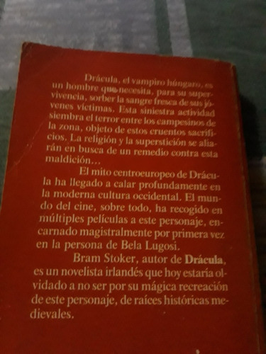Libro Drácula - Bram Stoker Best Sellers (Usado)