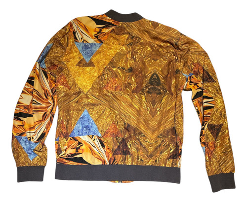Campera Bomber Estampada Para Hombre - Bershka