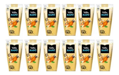 Suco de caju Del Valle Kapo líquido sem glúten 200 ml pack x 12