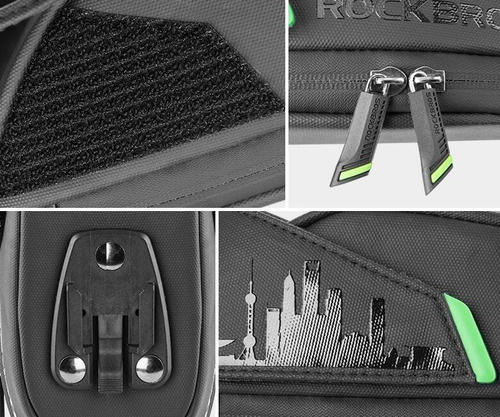 Imagem 3 de 9 de Bolsa De Selim Bike Rockbros Impermeável Bicicleta + Nf