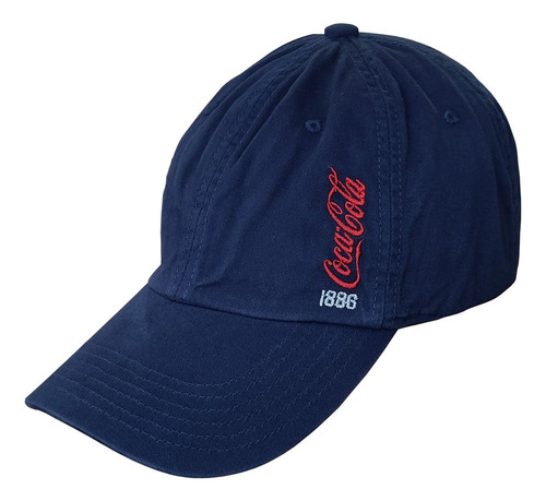 Boné Coca Cola Masculino Azul Marinho 1886 Bordado 29165