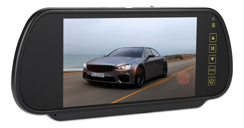 Monitor De Espelho Retrovisor, Tela Lcd De 7 Polegadas, Câme