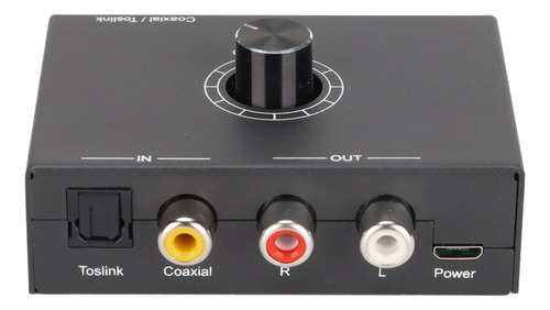 A Conversor Dac De 192 Khz Digital Óptico Coaxial Para