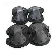 Imagen 3 de 10 de Rodilleras Coderas Militares Tacticas Tipo Swat ¡6 Colores!