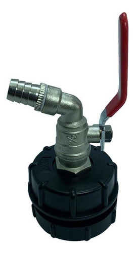 T Adaptador Ibc Tote Tank 2 Fina 62mm Rosca Válvula De Agua