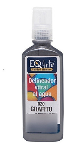 Delineador Para Pintura Vitral Eq Arte 40 Cc