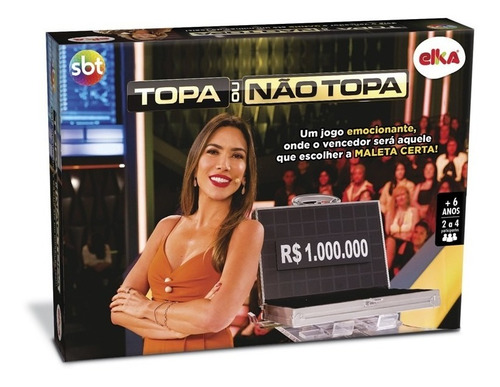 Jogo Topa Ou Não Topa - Programa Do Sbt - Elka 