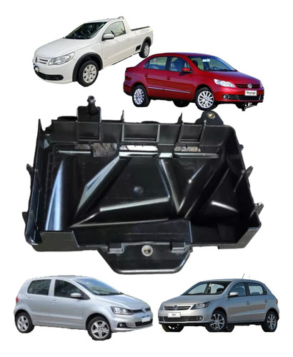 Suporte De Bateria Gol Fox Saveiro Voyage 1.6 G5 G6 G7 Vw