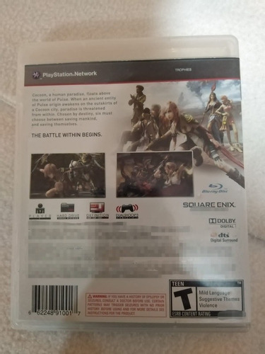 Final Fantasy Xlll Ps3 Original Físico (Usado)