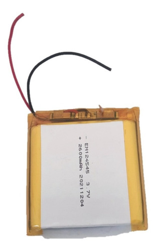 2 Pieza Pila Lipo 2600ma 3.7v Alta Calidad Garantía