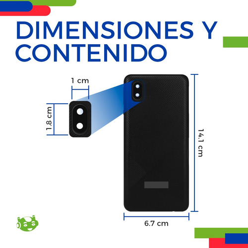 Tapa Trasera Compatible Con Samsung A01 Core A013m A013f/ds