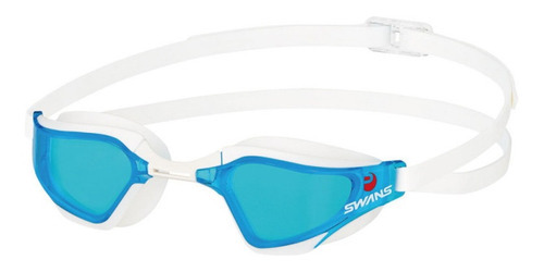 Goggles Natación Swans Valkyrie Azul Blanco Sr-72npafskbl