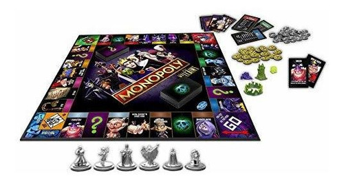 Monopoly: Disney Villains Edition Juego De Mesa Para Niños