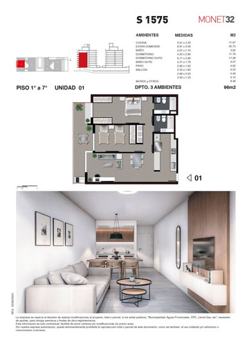 Venta Departamento 2 Dormitorios Rosario