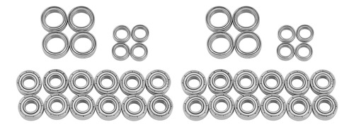 Kit De Rodamientos De 40 Piezas Para Tt01 Tt-01 Tt01d Tt01e