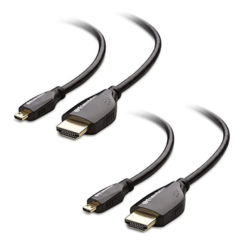 Cable Usb De Alta Velocidad Microhdmi Tipo D Hdmi Tipo A Mar