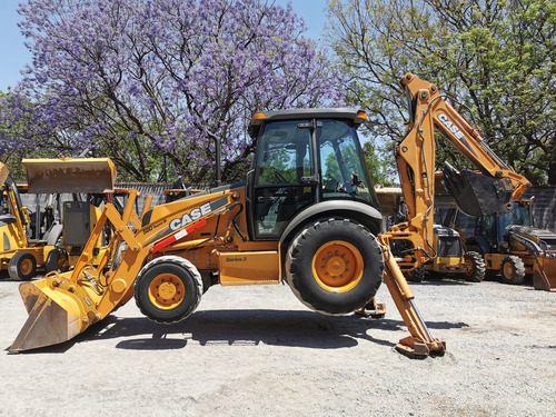 Retroexcavadora 2009 Case 580sm 4x4 A/c Cabina Auxiliar Hidr
