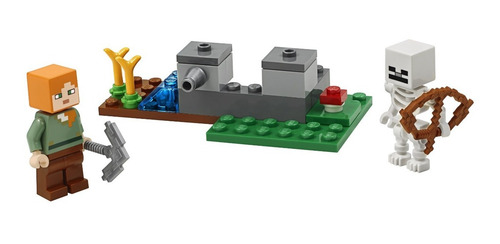 Imagen 2 de 3 de Lego The Skeleton Defense Polybag Minecraft 30394