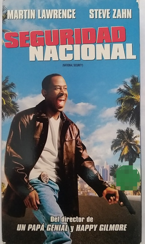 Pelicula  Seguridad Nacional  Vhs  Acción 