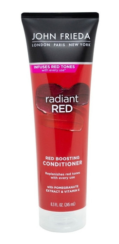 John Frieda Radiant Red Acondicionador Potenciador De Rojos