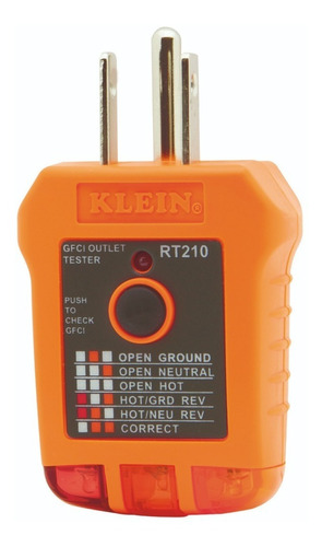 Klein Tools (rt210) Probador De Polaridad Con Gfci