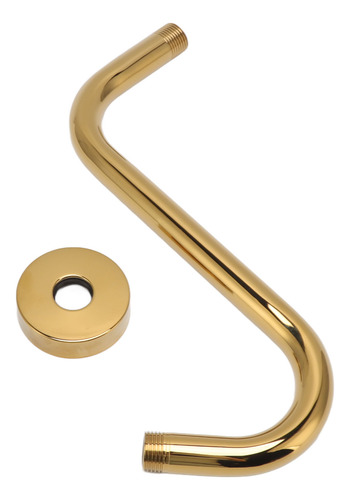Cabezal De Ducha En Forma De S, Cuello De Cisne, Montado En