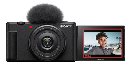 Cámara Vlog Sony Zv-1f De 20,1 Megapíxeles Y Vídeo 4k Para C